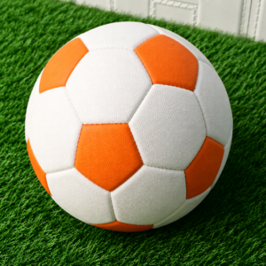 Football - Size 5 Orange & White