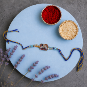 Khatu Shyam Resin Photo Designer Rakhi