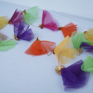 RangTarang Net Tassel Backdrop Hanging