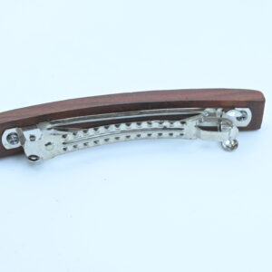 Wooden Star Inlay Hair Clip