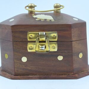 Handcrafted Mini Panda Handle Jewellery Box